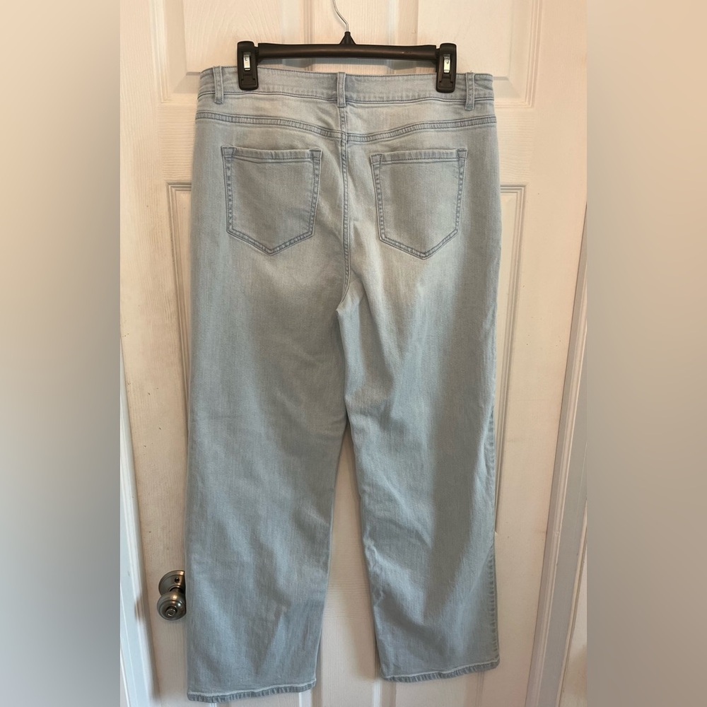 J Jill wide-leg jeans - Picture 3 of 4